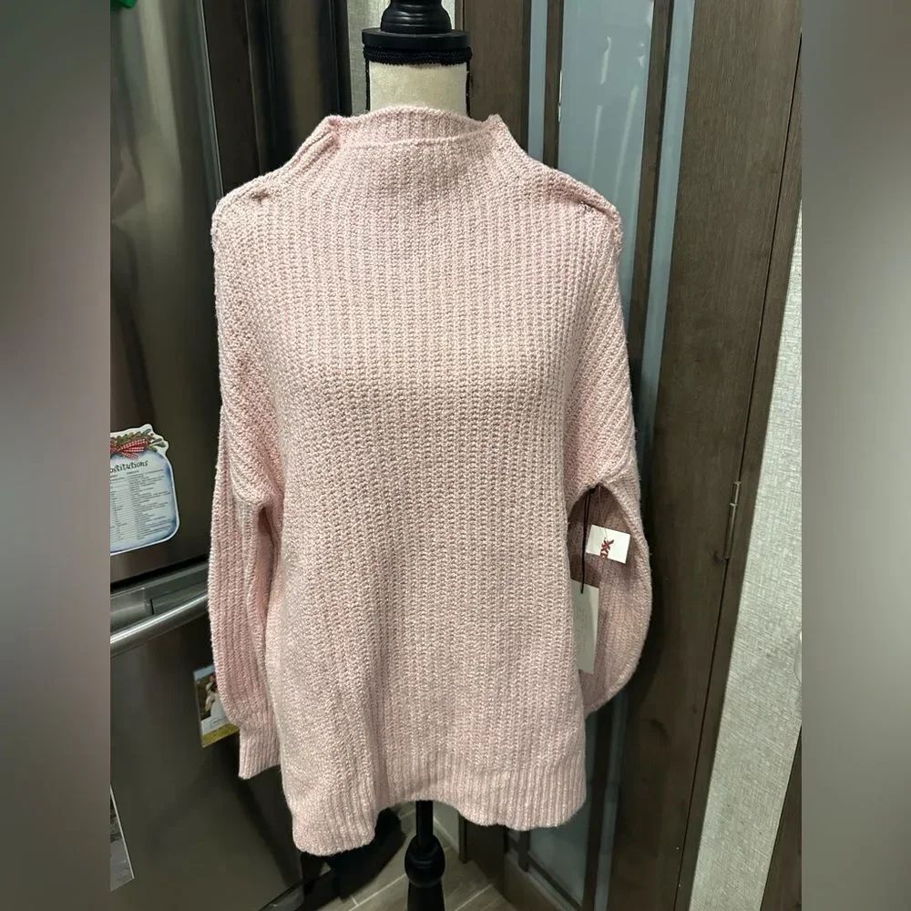 NWT Rachel Zoe Pink Knit Sweater